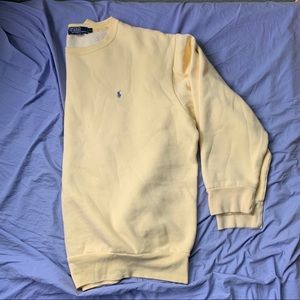Yellow Polo Sweatshirt